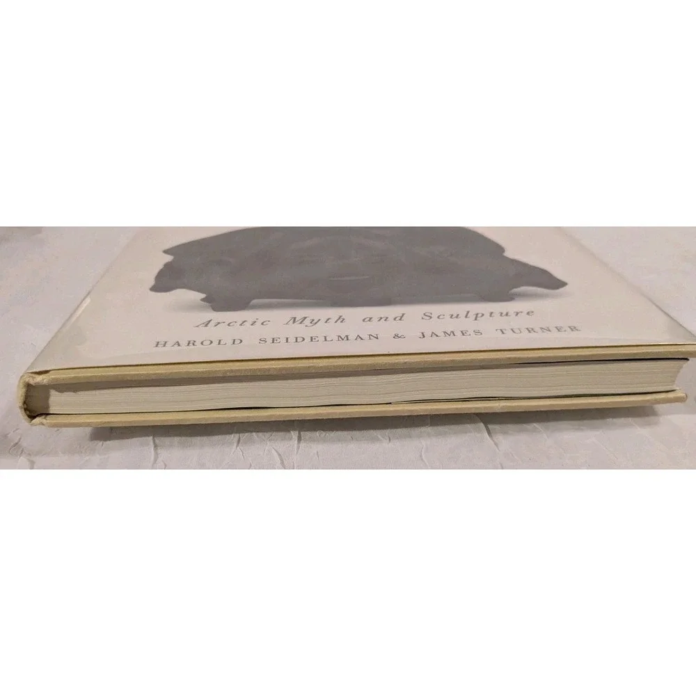 The Inuit Imagination Hardcover 1993 Arctic Myth & Sculpture Art Vtg Seidelman